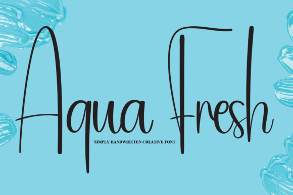 Aqua Fresh: A Designer’s Take on Fluid Script