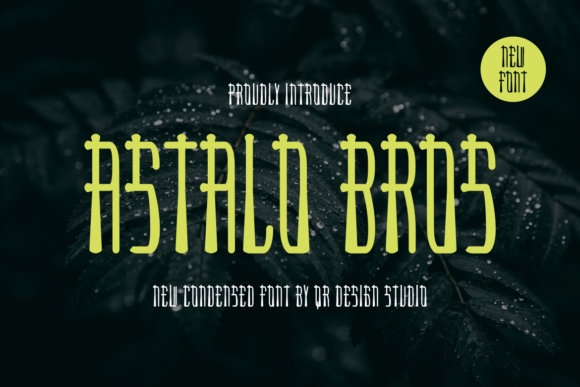 Astalo Bros Font: A Blackletter Typeface for Modern Branding