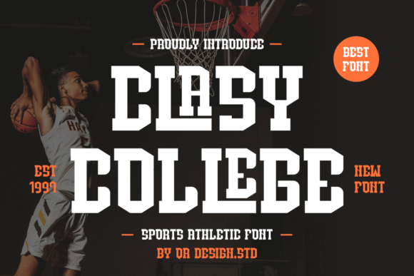 Clasy College Font Review: A Bold Sans Serif for Branding