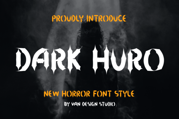 Dark Huro Font: Modern Blackletter for Web Design