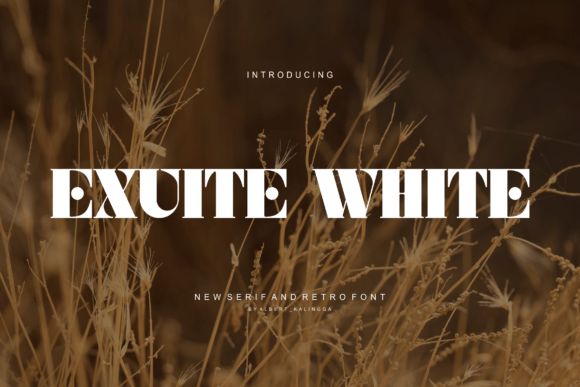 Exuite White Font: A Modern Sans Serif for Digital Layouts