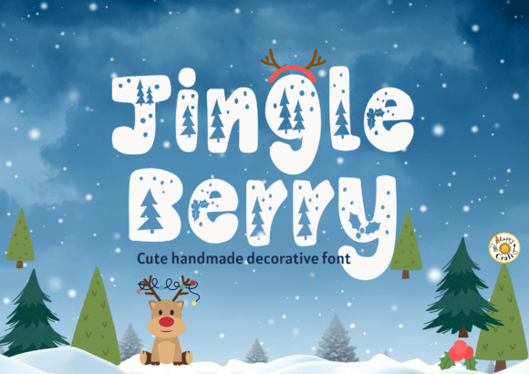 Jingle Berry Font Review: A Festive Typeface for Campaigns