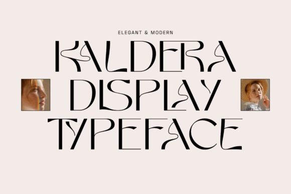 Kaldera Font: A Wavy Sans Serif for Editorial Layouts