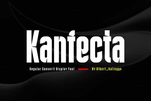 Kanfecta Font: Modern Sans Serif for Editorial Design