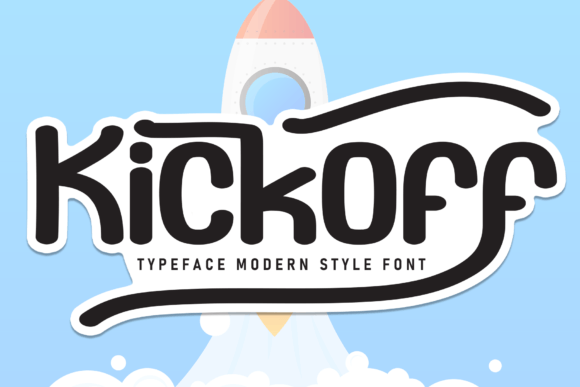 Kickoff Font: Friendly Script for Business Branding