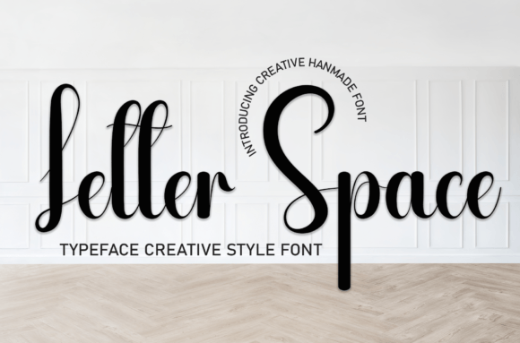 Letter Space Font: Friendly Handwritten Style for Small Business Branding