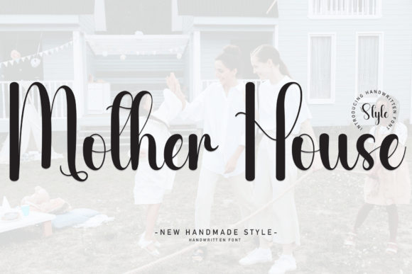 Mother House Font: Friendly Branding for Small Business
