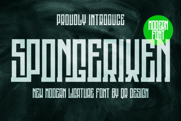 Spongerixen Font: Bold Display Typography for Web Design