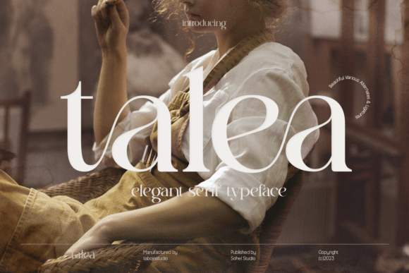 Talea Serif Font: Elevating Digital Brand Layouts