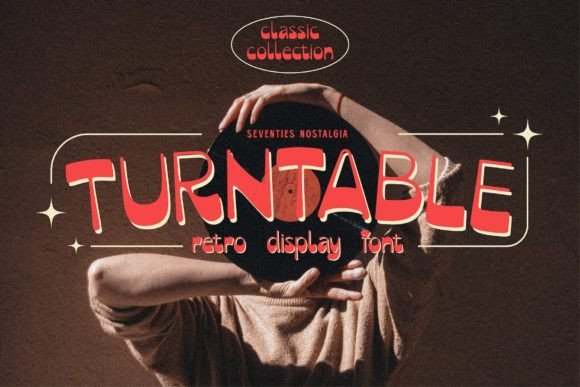 Turntable Font Review: Retro Display Type for Branding
