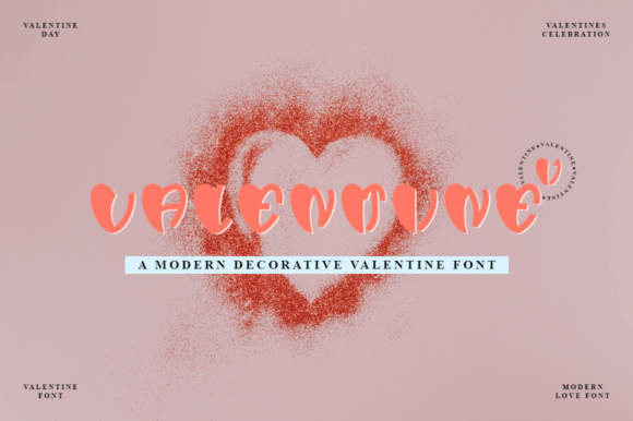 Valentine One Font: Sweet Pixel Typography for Editorial Design